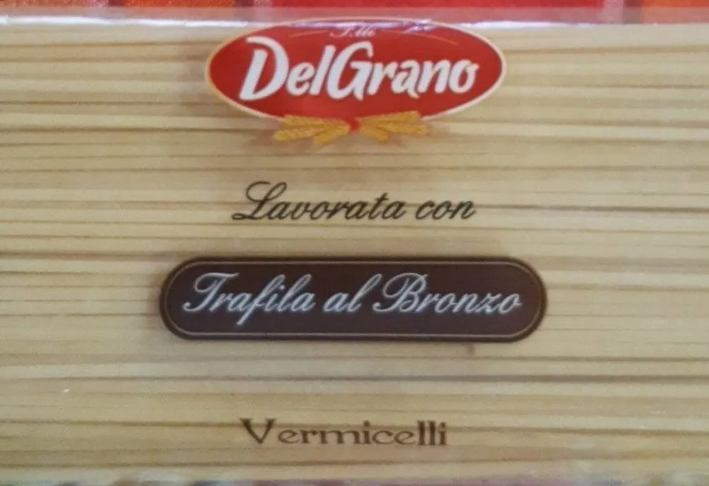 Vermicelli trafilati al bronzo