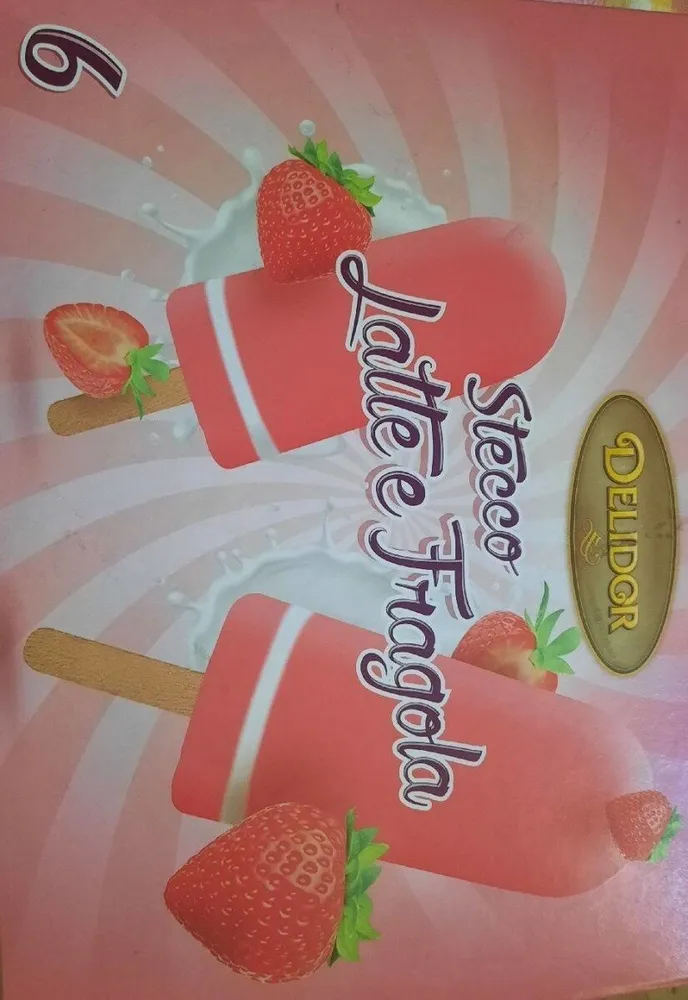Stecco latte e fragola