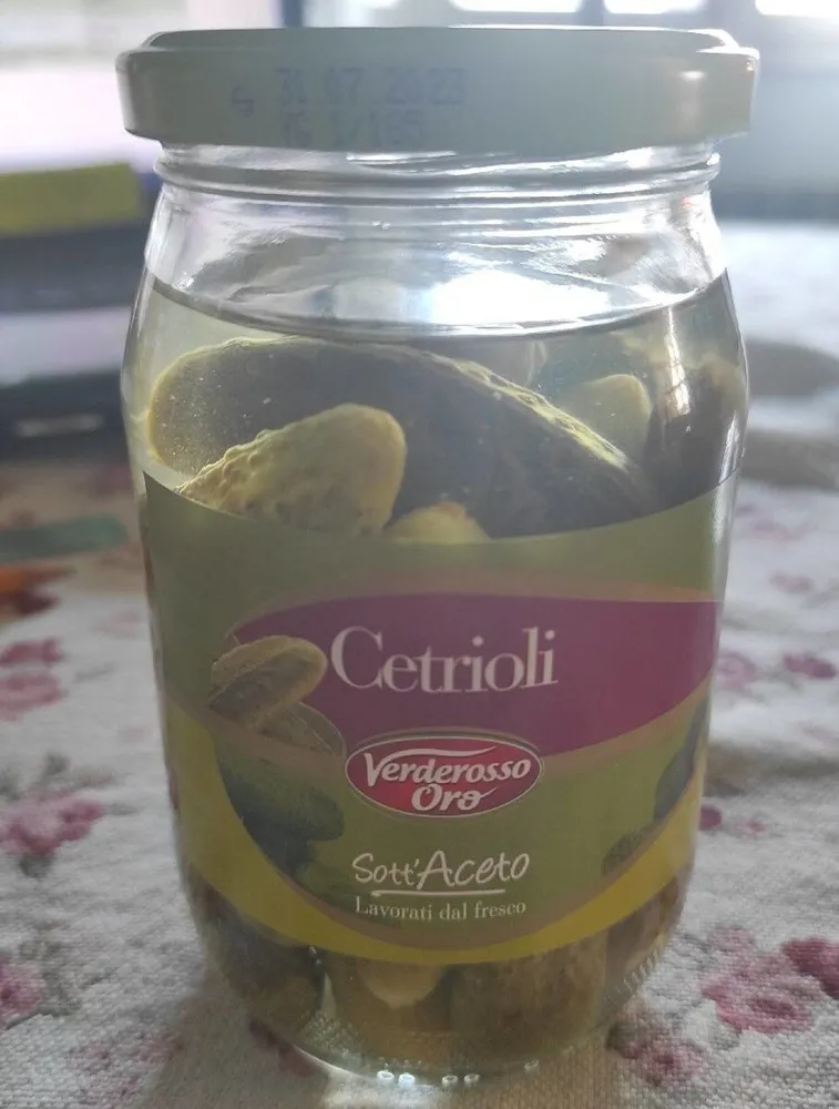 Cetrioli sott'aceto