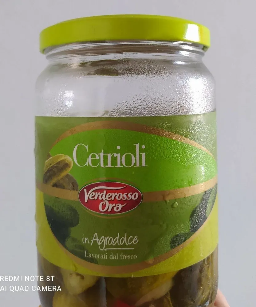 Cetrioli in agrodolce