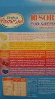 Sorbetti con succo di frutta