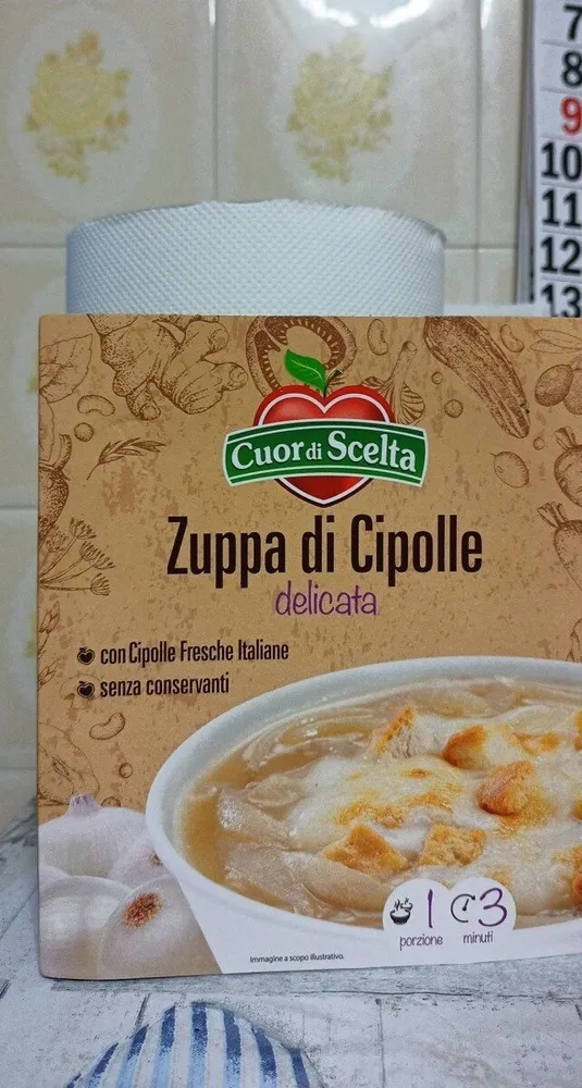 Zuppa di cipolle delicata