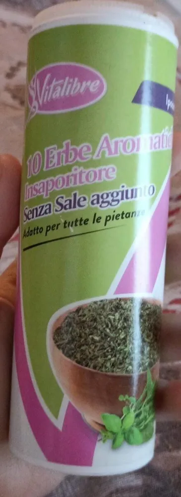 Insaporitore alle erbe aromatiche senza sale