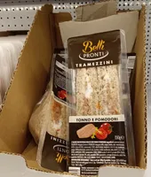 .Tramezzini tonno e pomodori