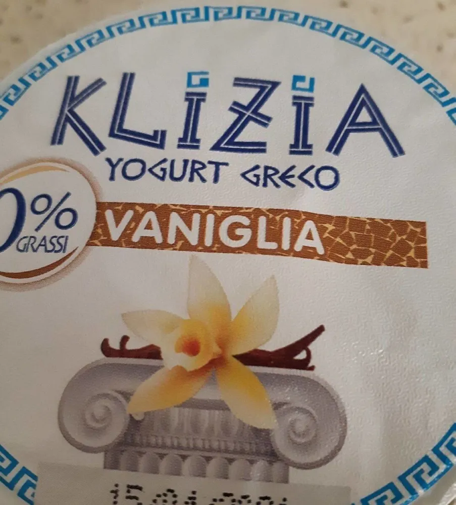 yogurt greco 0% grassi Vaniglia