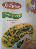 Pasta all'uovo con spinaci