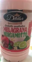 Sorbetto analcolico melagrana bergamotto