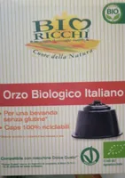 Orzo biologico italiano.  Capsule