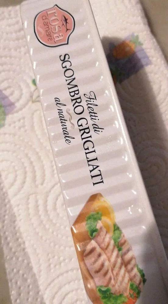 Filetti di sgombro grigliati al naturale