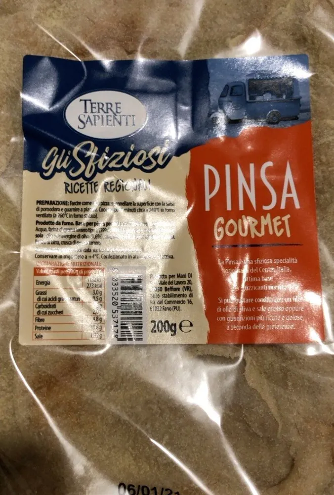 Pinsa gourmet