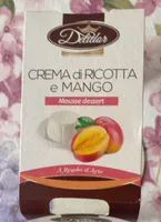 Crema di mango e ricotta