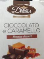 Mousse dessert cioccolato caramello