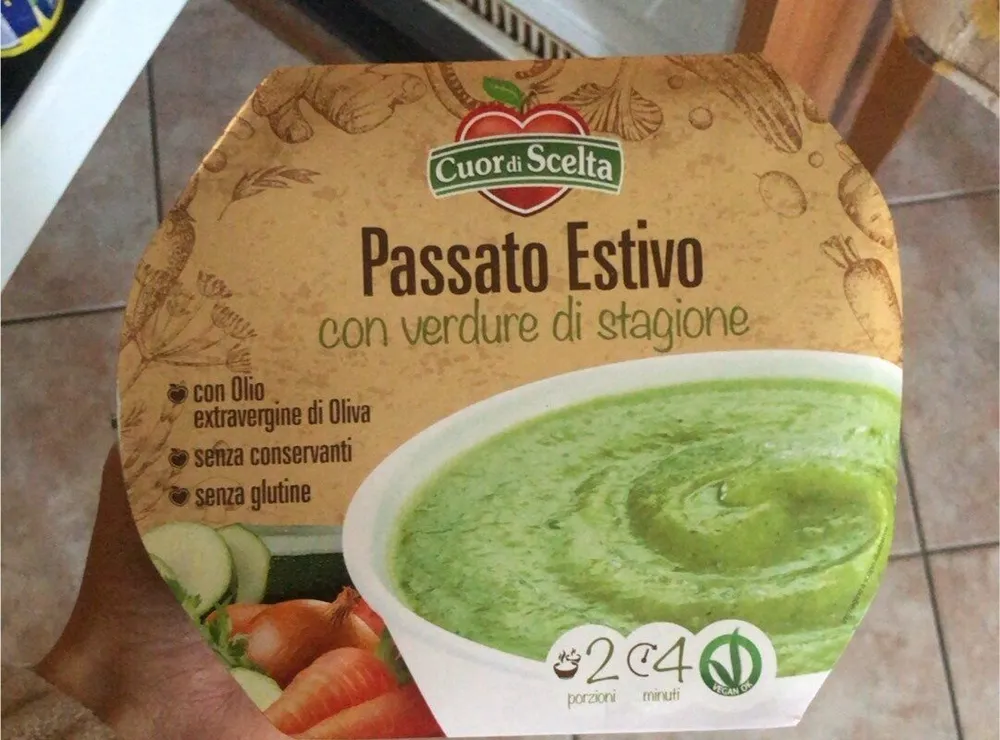 Passato Estivo con verdure di stagione