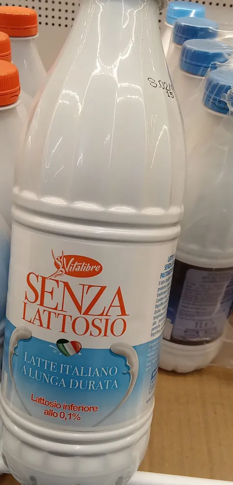 Latte Senza Lattosio a lunga durata 100%ita