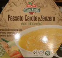 Passato carote e zenzero