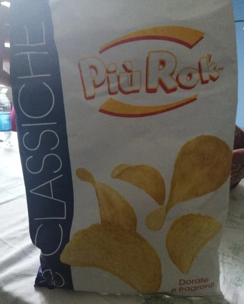 Più Rok patatine classiche