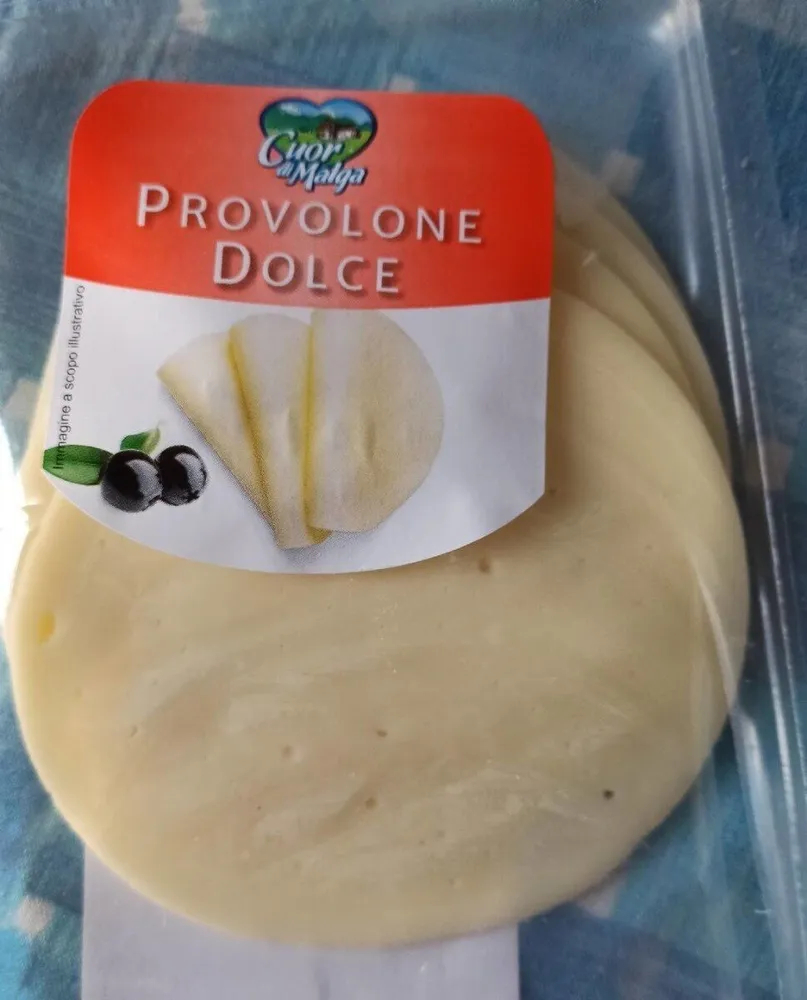Formaggio provolone dolce a fette