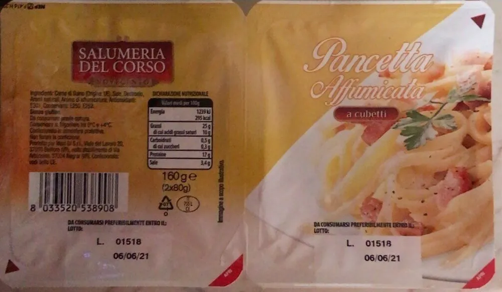 Pancetta affumicata