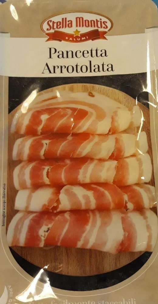 Pancetta arrotolata fette SM