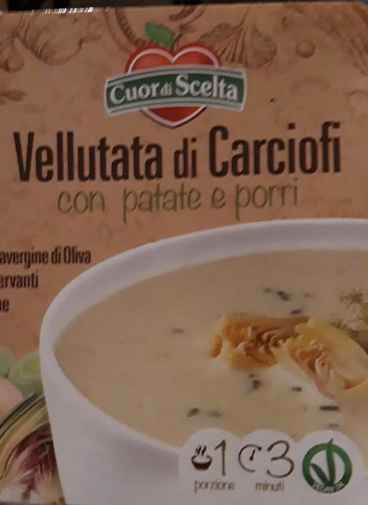 Vellutata di carciofi