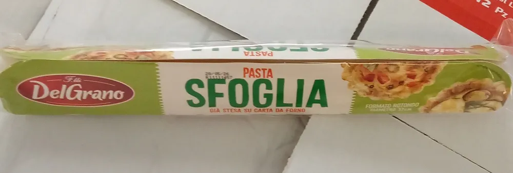 Pasta sfoglia rotonda
