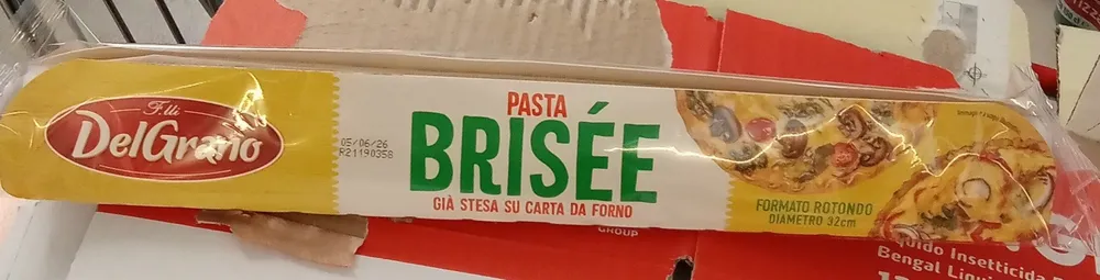 Pasta brisée rotonda