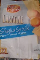 Sfoglia sottile lasagne
