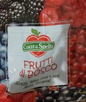 Cuor di scelta frutti di bosco