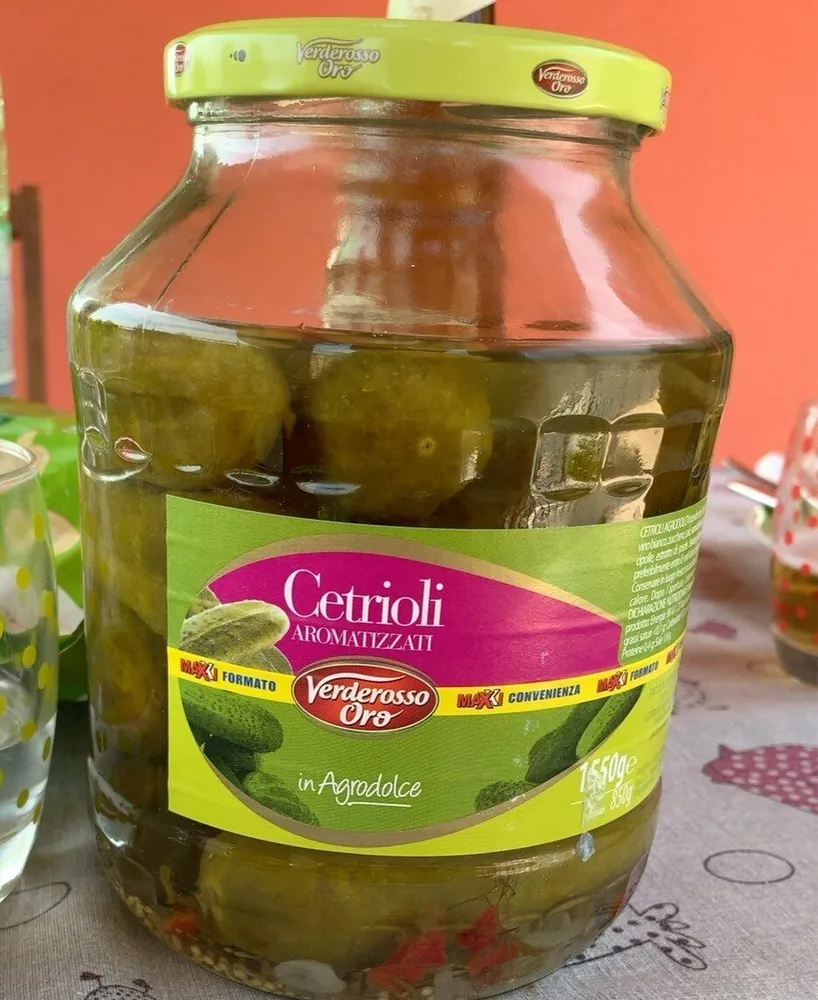 Cetrioli aromatizzati