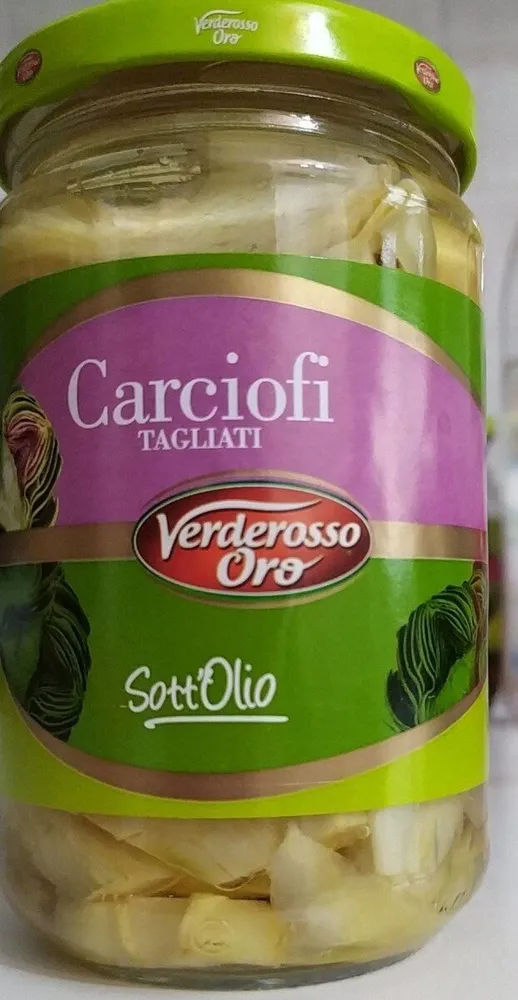Carciofi tagliati sott'olio