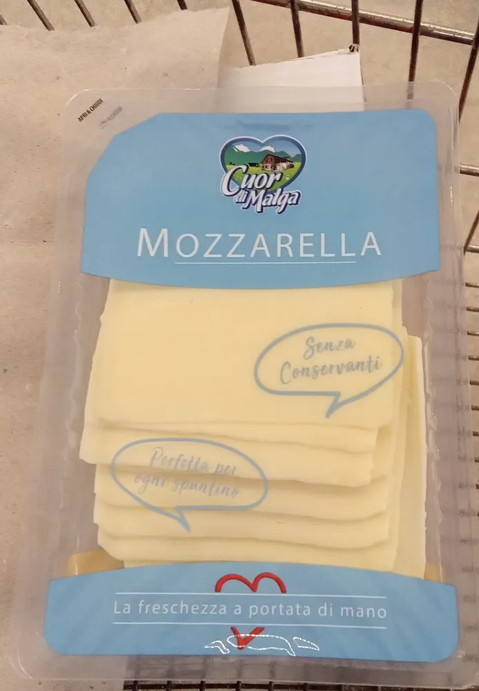 Mozzarella  a fette