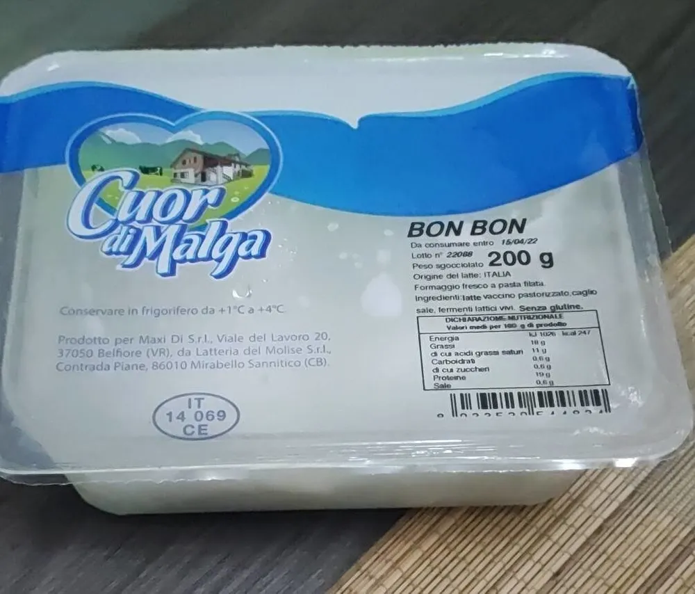 Bon bon mozzarelle