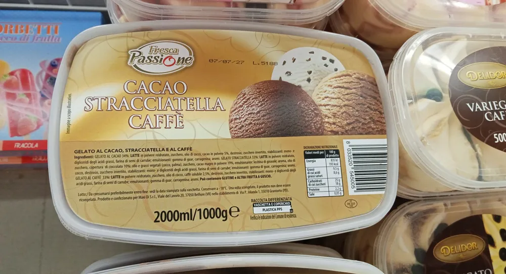 cacao stracciatella caffe