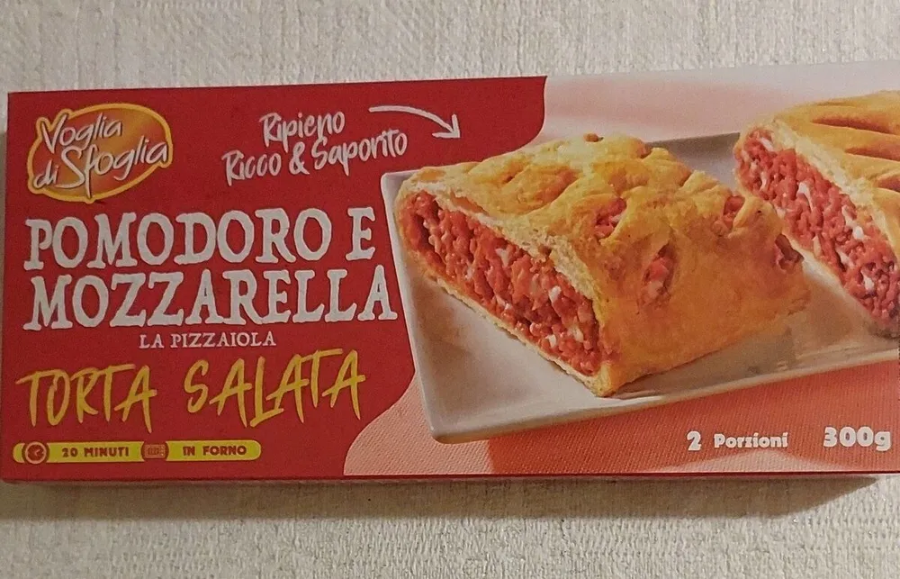 Torta salata la pizzaiola
