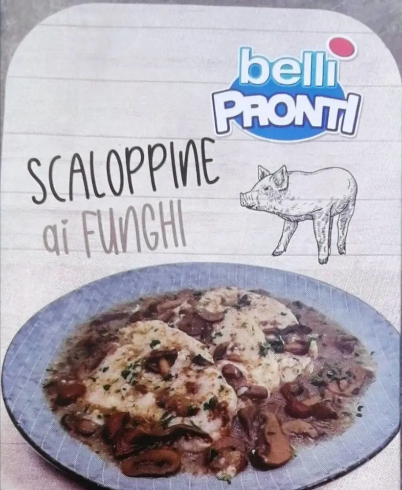 Scaloppine ai funghi