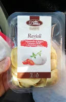 Ravioli con mozzarella di bufala DOP e pomodori secchi