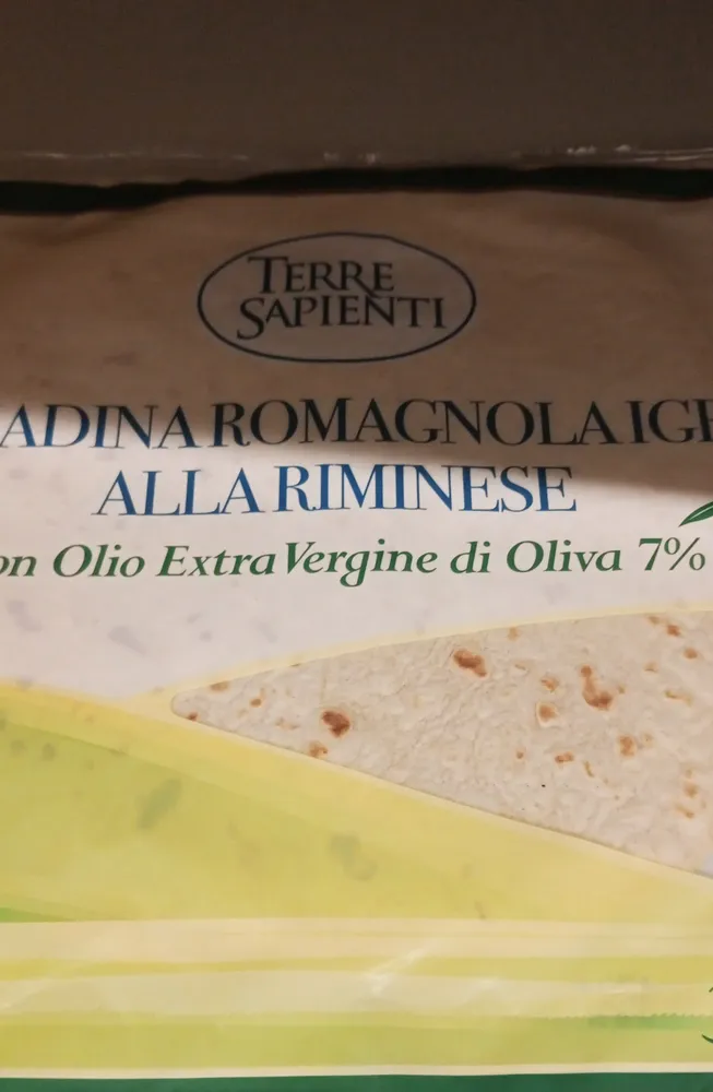 PIADINA ROMAGNOLA IGP ALLA RIMINESE