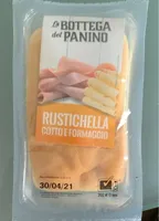 Rustichella cotto e formaggio