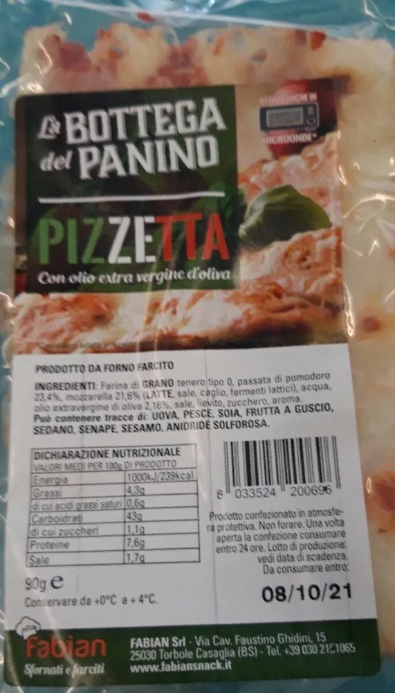 Pizzetta