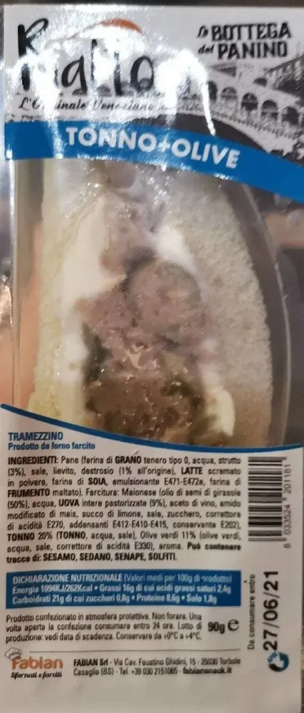Tramezzino
