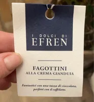 Fagottini alla crema gianduia