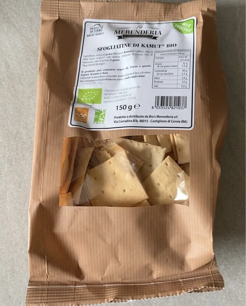 Sfogliatine di kamut bio