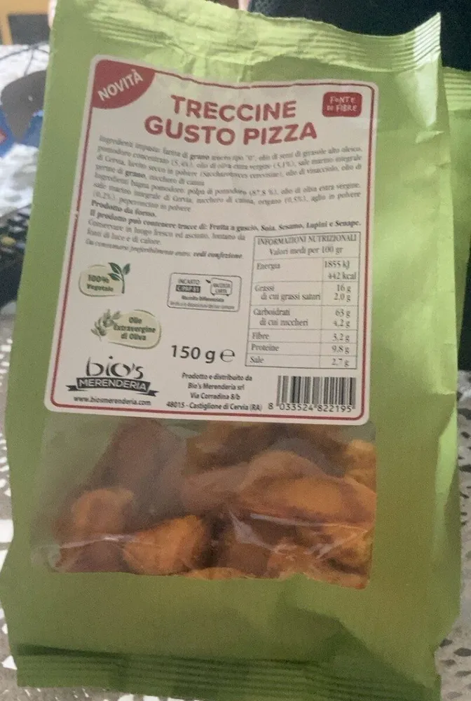 Treccine gusto pizza