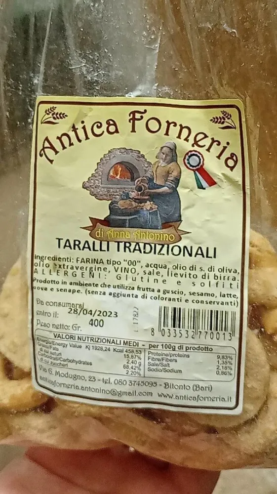 Taralli tradizionali