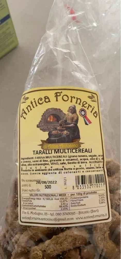 Taralli multicerali