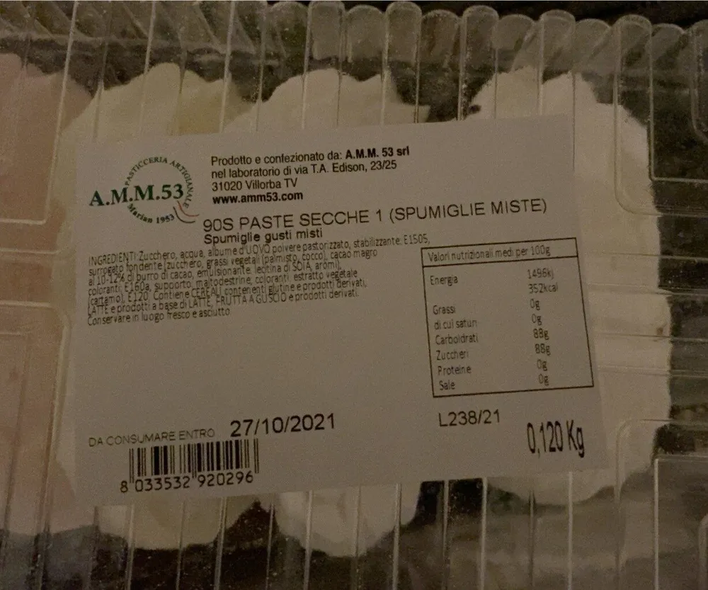 Spumiglie miste
