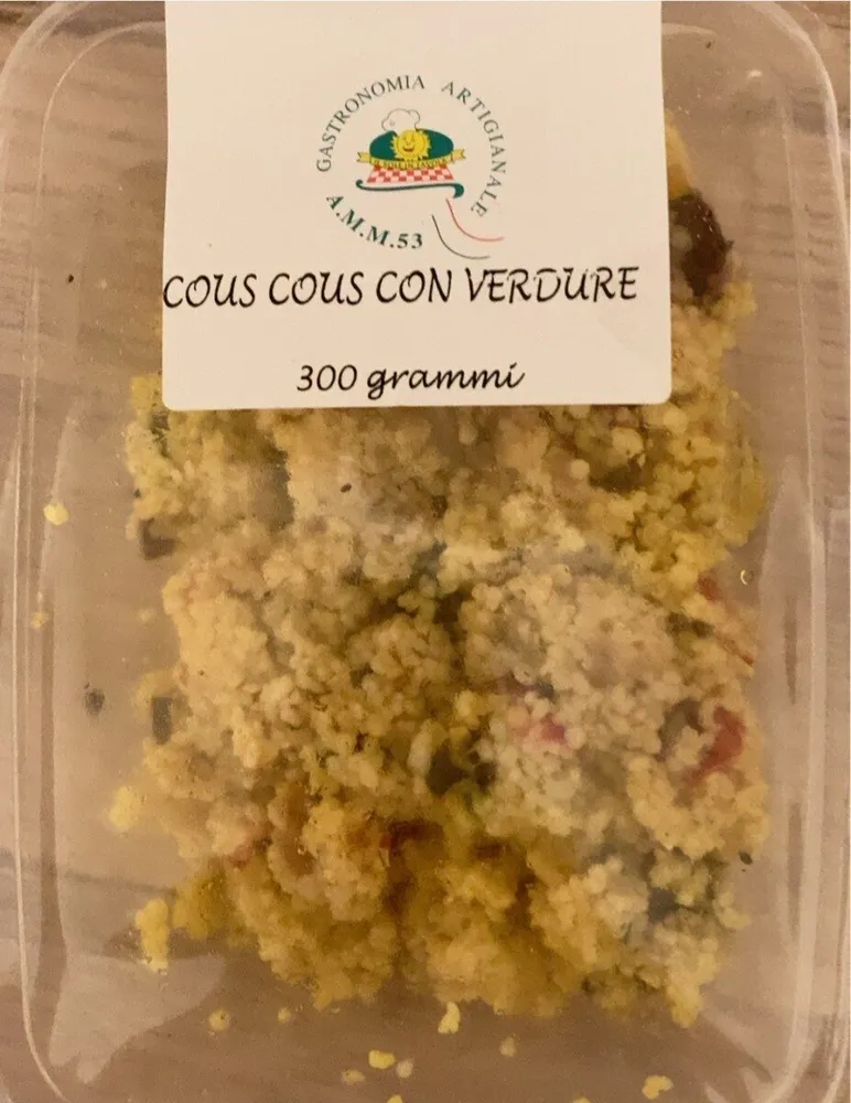 Cous cous con verdure