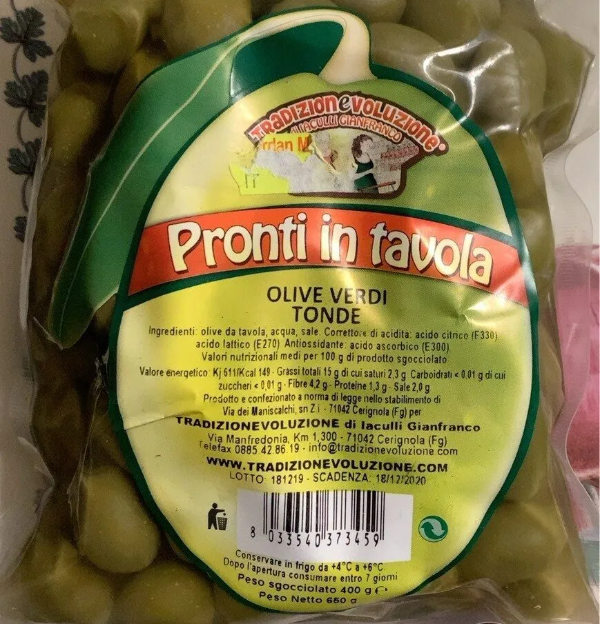 Pronti in tavola