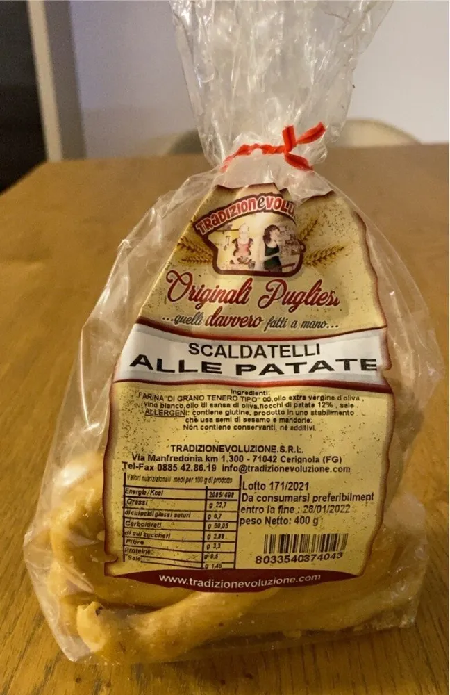 Scaldatelli alle patate