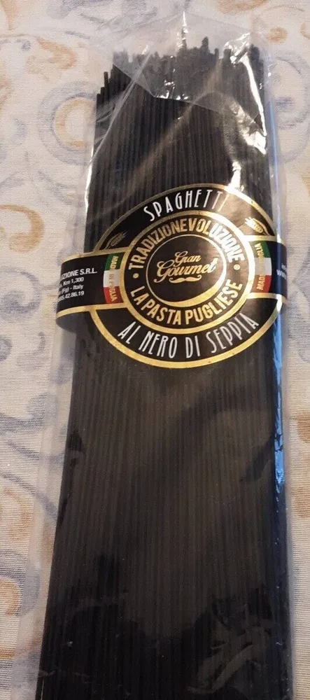 Spaghetti al nero di seppia